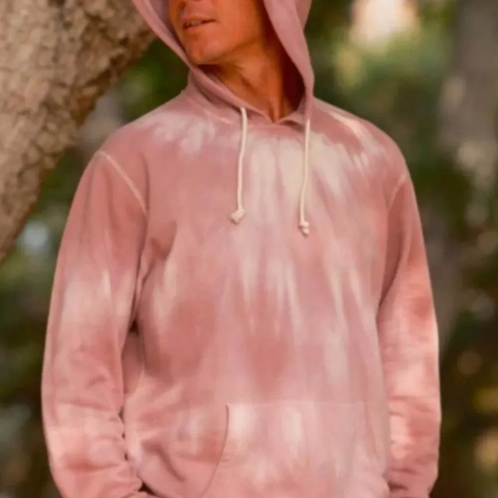 Mollusk Max Lavender Tie Dye Pullover Hoodie Men's S
